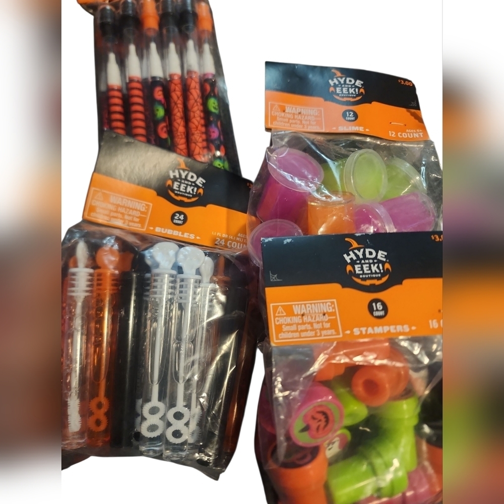 🎃10 Quality Prefilled Halloween Pumpkin Party Favor Bags That Kids Will Love☠️ - Picture 5 of 9